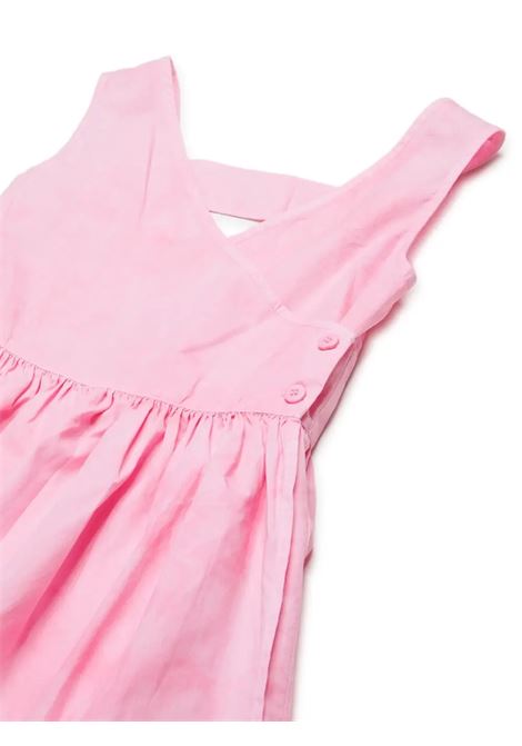 Pink Poplin Wrap Dress MAX&CO. KIDS | MX0140-MX070MX305
